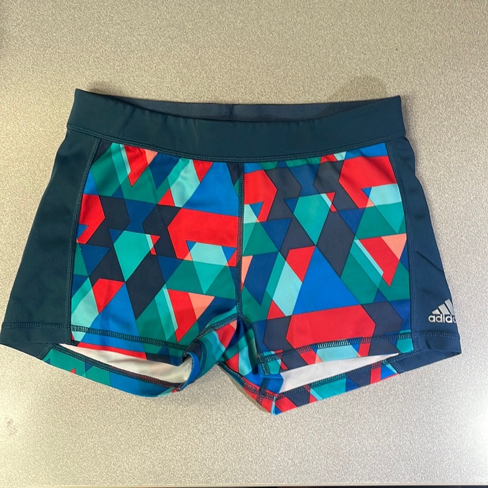 Adidas Techfit compression short multi color 3 inch inseam